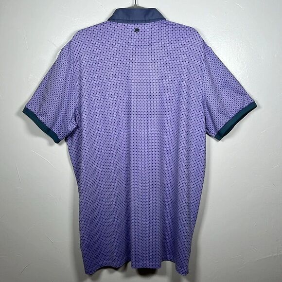 Greyson Golf Polo Shirt Top Purple Sunburst Size XL Embroidered E - Picture 13 of 16